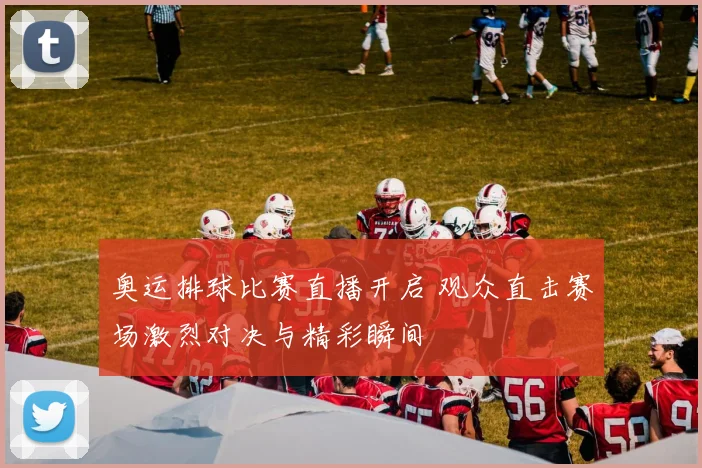奥运排球比赛直播开启 观众直击赛场激烈对决与精彩瞬间